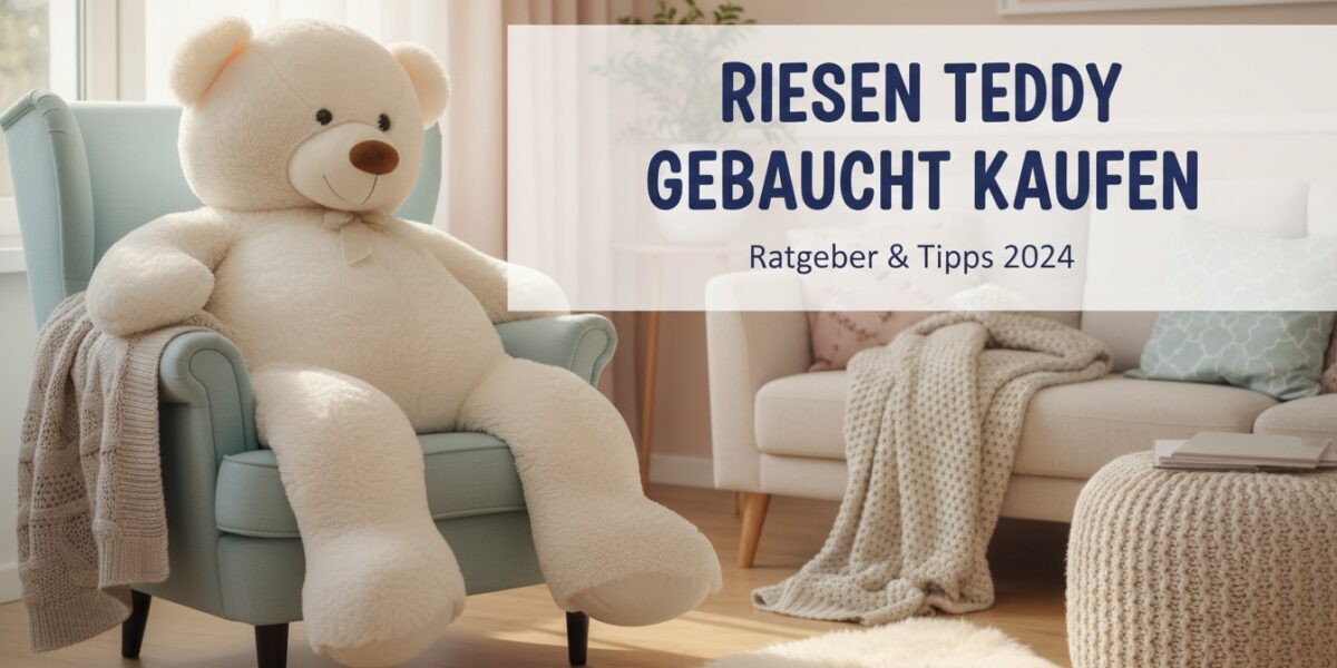 Riesen Teddy gebraucht kaufen: Der ultimative Ratgeber